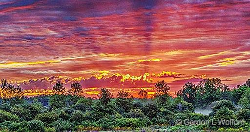 Sunrise Sunrays_P1170225-7A.jpg - Photographed near Rosedale, Ontario, Canada.